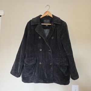 Dark Brown Corduroy Jacket